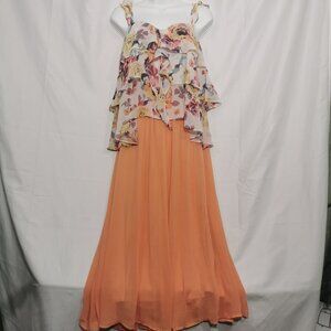 Two Piece Summer Dress Set Size M #114